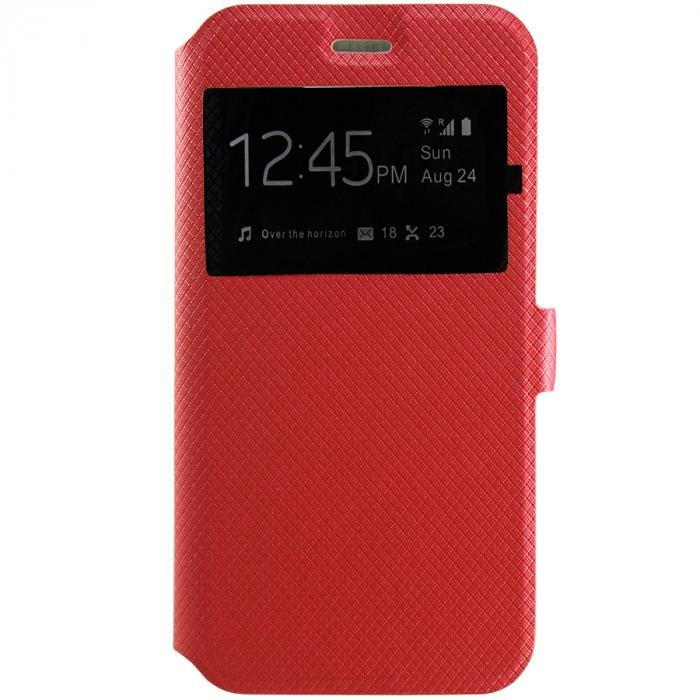 Книжка WISE для Doogee Y100 Pro/ Valencia 2 червона-0