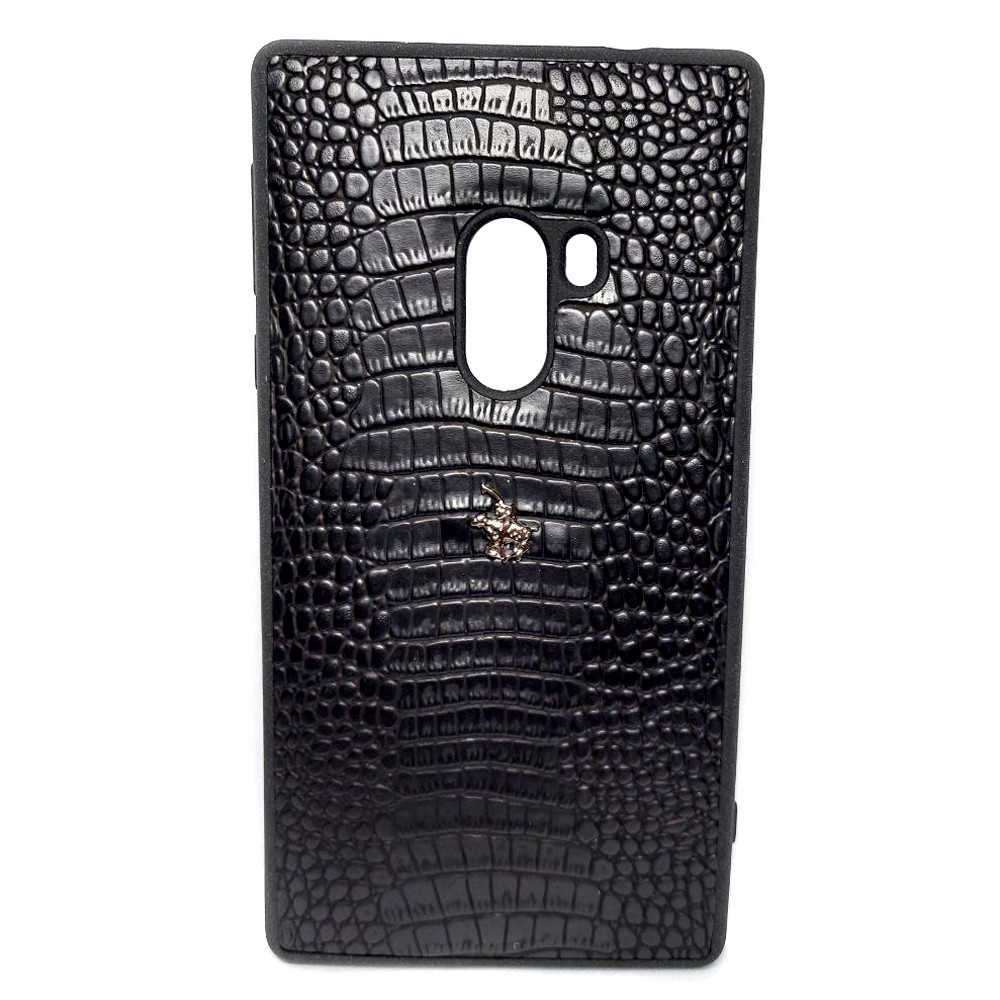 Накладка для Xiaomi Mi Mix leather (Black)-0