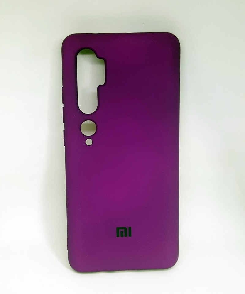 HQ Silicone Case для Xiaomi Mi CC9 Pro/Note 10 бузковий-0