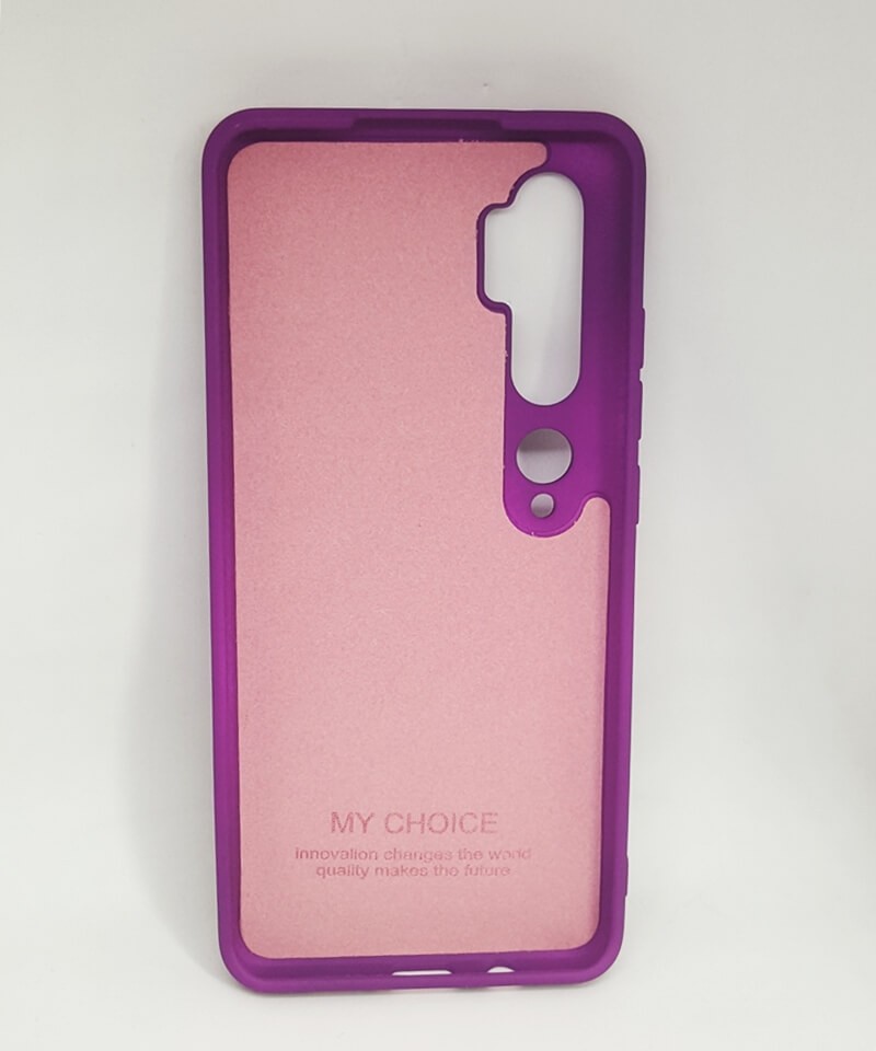 HQ Silicone Case для Xiaomi Mi CC9 Pro/Note 10 бузковий-1
