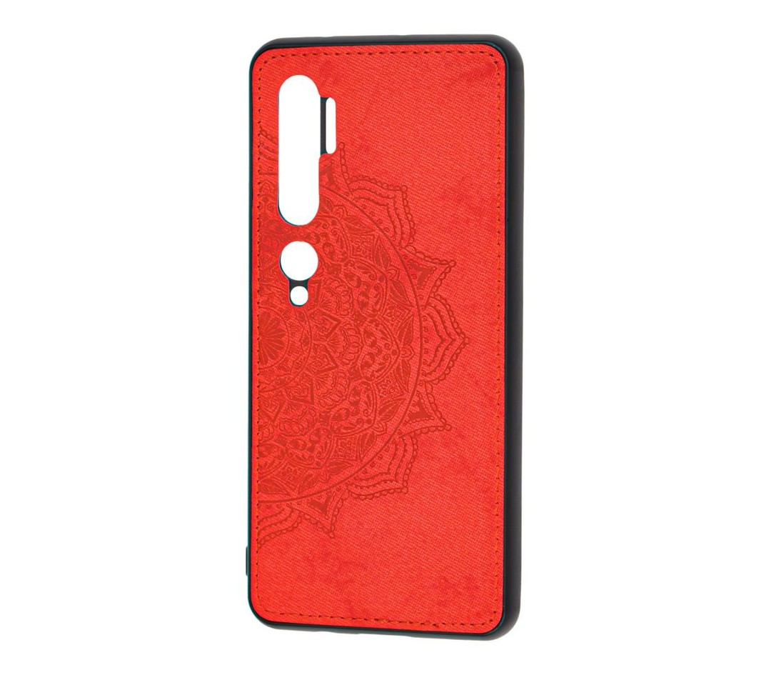 Накладка Mandala для Xiaomi Mi Note 10 Червона-0