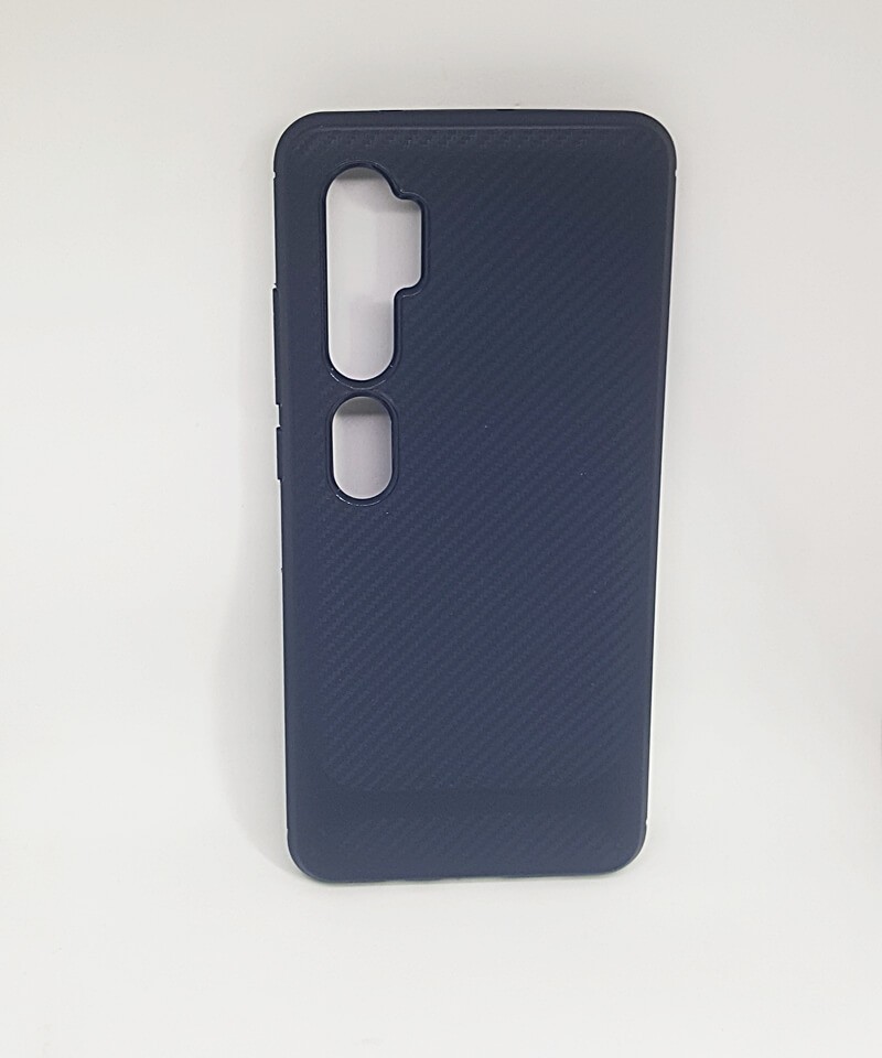 Чохол Carbon для Xiaomi Mi Note 10/Note 10 Pro синій-0