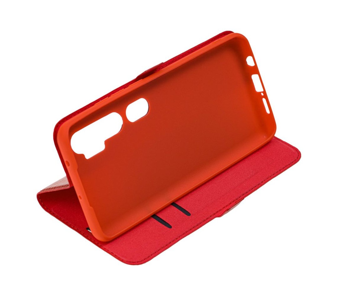 Книжка Side Magnet TPU Xiaomi Mi Note 10 (red)-2