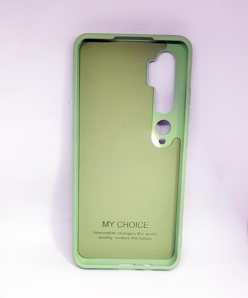 HQ Silicone Case Xiaomi Mi CC9 Pro/Note 10 салатовий-1