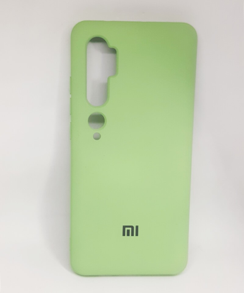 HQ Silicone Case Xiaomi Mi CC9 Pro/Note 10 салатовий-0
