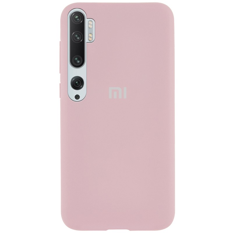 Silicone Case Full Protective для Xiaomi Mi Note 10 / Note 10 Pro / CC9 Pro (Pink Sand)-0