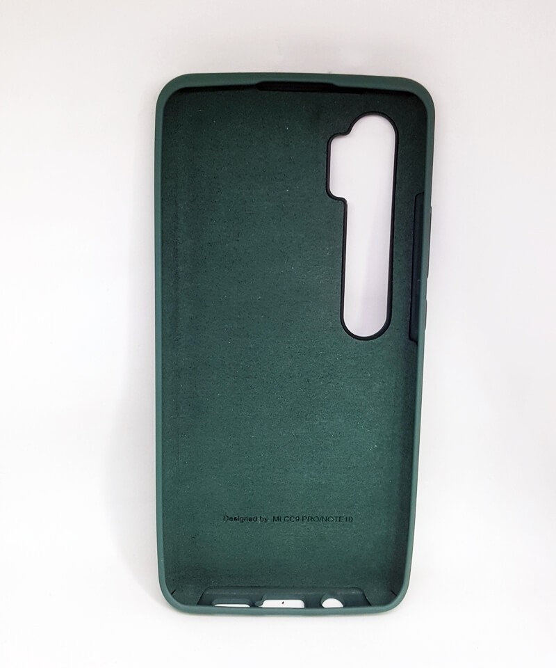 Чохол Full Silicone Case для Xiaomi Mi Note 10/Mi Note 10 Pro (Pine Green - 44)-1