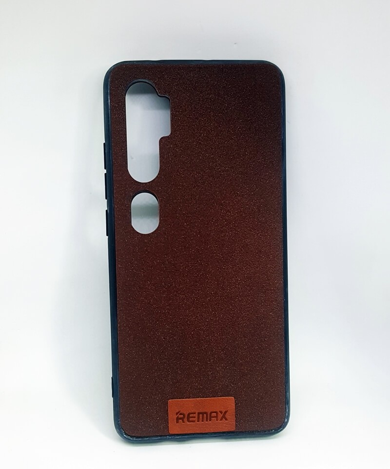 Накладка REMAX TISSUE для Xiaomi Mi Note 10/Mi Note 10 Pro/CC9 Pro шоколадний-0