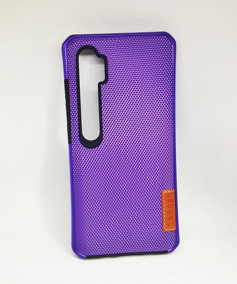 Накладка SPIGEN GRID для Xiaomi Mi Note 10/Mi Note 10 Pro/CC9 Pro фіолетова-0