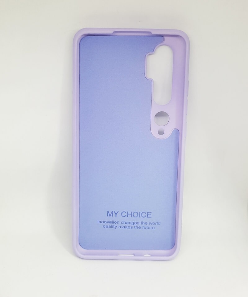 HQ Silicone Case для Xiaomi Mi CC9 Pro/Note 10 фіалковий-1