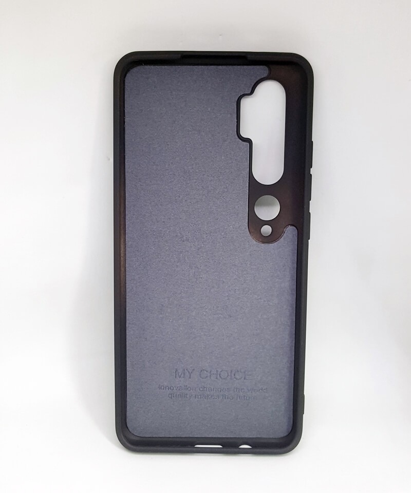 HQ Silicone Case для Xiaomi Mi CC9 Pro/Note 10 чорний-1