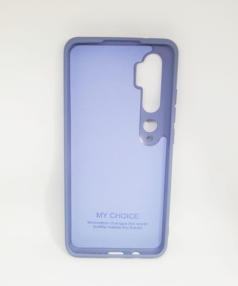 HQ Silicone Case для Xiaomi Mi CC9 Pro/Note 10 сірий-1