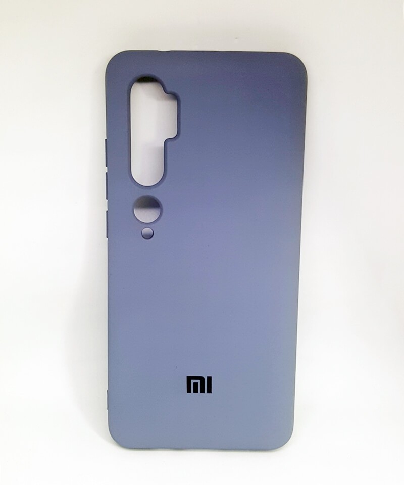 HQ Silicone Case для Xiaomi Mi CC9 Pro/Note 10 сірий-0