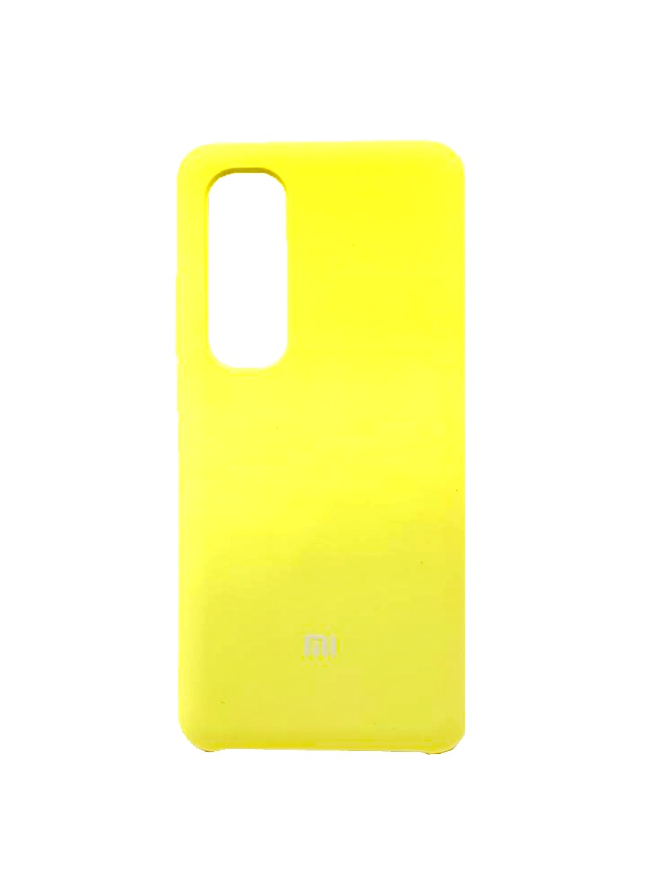 Silicone Case для  Xiaomi Mi Note 10 Lite (Yellow)-0