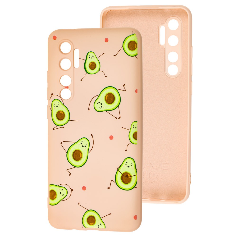 WAVE Fancy для Xiaomi Mi Note 10 Lite (avocado/pink sand)-0