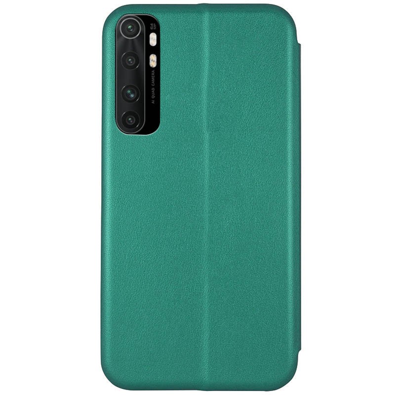 Книжка Premium для Xiaomi Mi Note 10 Lite зелена-1