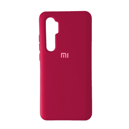 Silicone Case Full для Xiaomi Mi Note 10 Lite Hot Pink-0