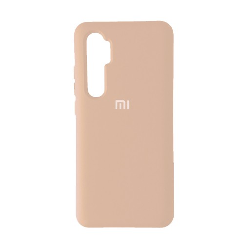 Silicone Case Full для Xiaomi Mi Note 10 Lite Pink Sand-0