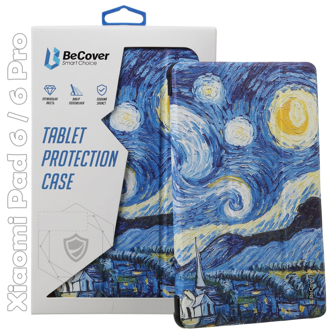 Чохол-книжка BeCover Smart Case для Xiaomi Mi Pad 6 / 6 Pro 11" Night-0