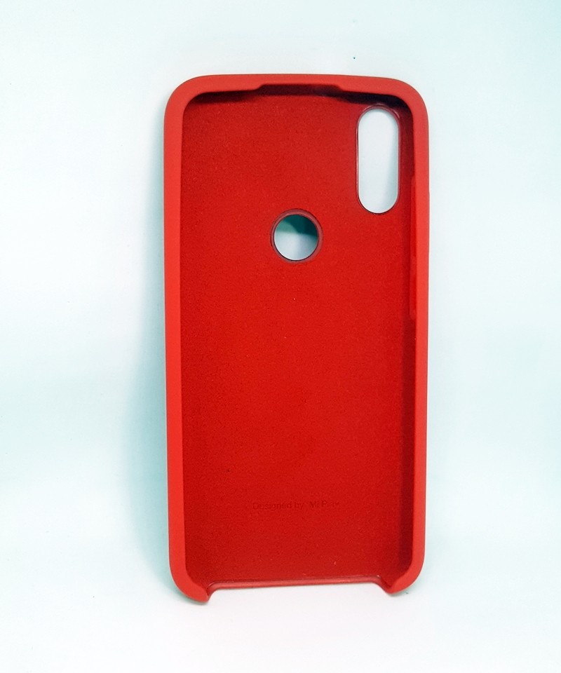 Чохол Silicone Case для Xiaomi Mi Play (Red)-1