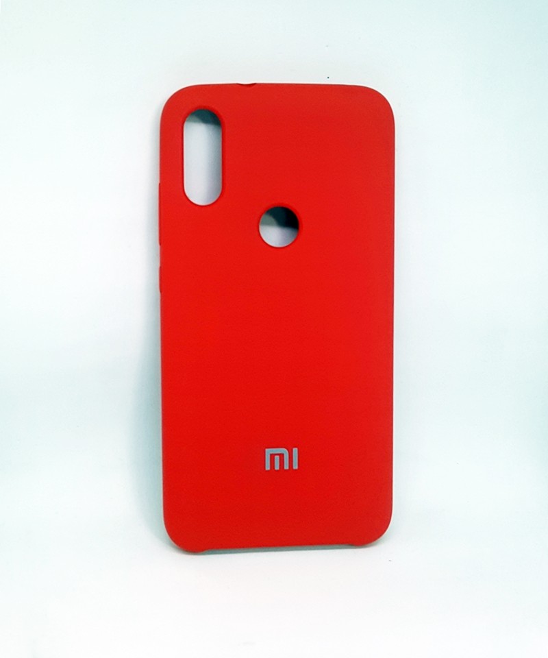 Чохол Silicone Case для Xiaomi Mi Play (Red)-0