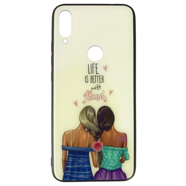 Чохол Girls Glass для Samsung A10s Life is better-0