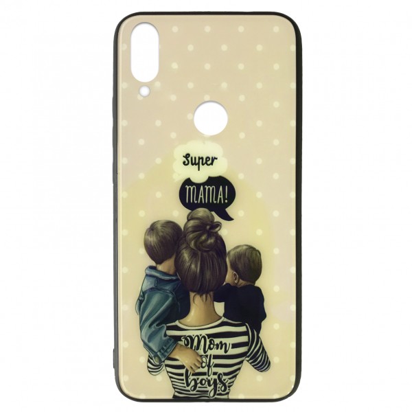 Чохол Girls Glass для Xiaomi Mi Play  Super Mama-0