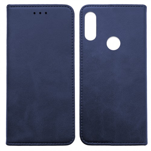 Книжка Black TPU Magnet для Xiaomi Mi Play синя-0