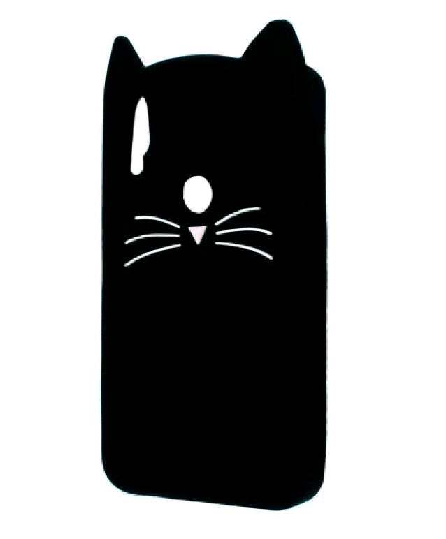 Накладка CAT 3D для Xiaomi Mi Play Чорна-0