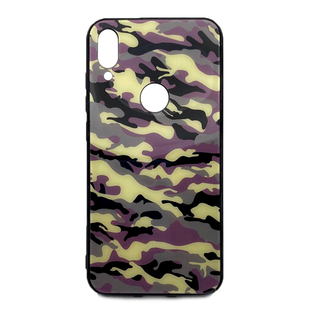 Накладка Marble Glass для Xiaomi Mi Play (Камуфляж)-0