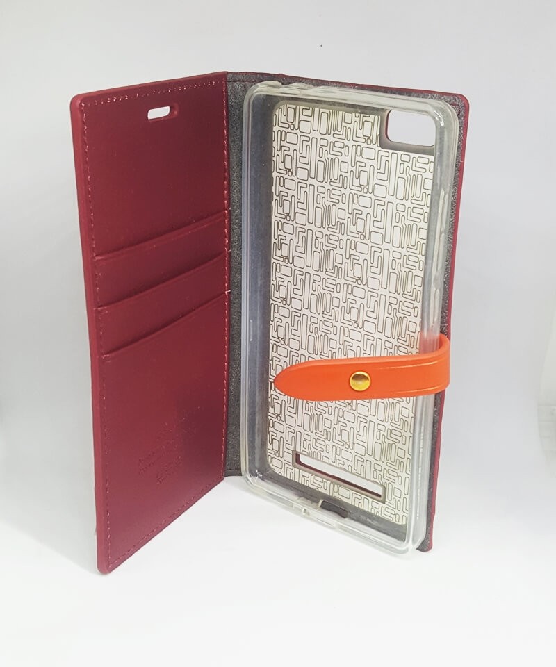 Книжка Goospery Romance для Xiaomi MI 4c Бордова-2