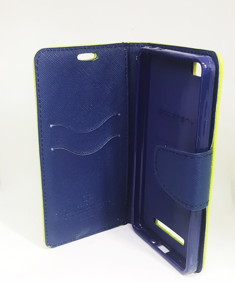 Книжка Goospery Fancy для Xiaomi MI 4c Салатова-2