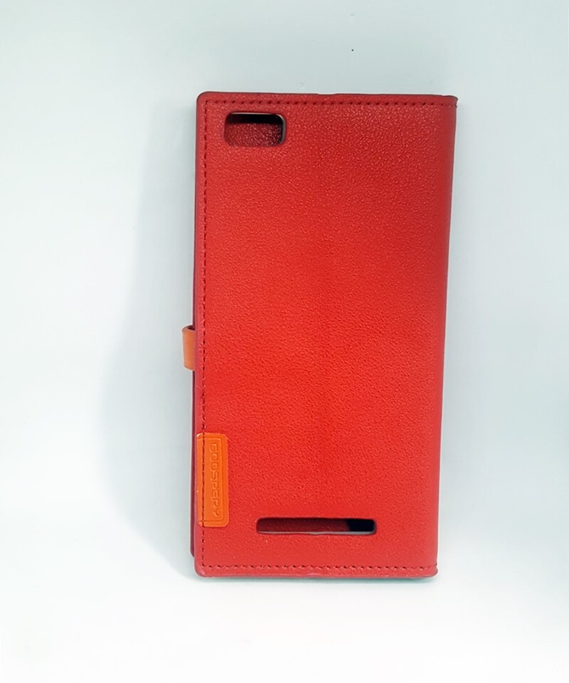 Книжка Goospery Romance для Xiaomi MI 4c Червона-1