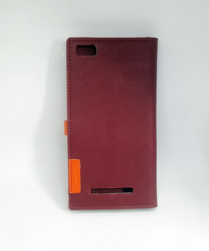 Книжка Goospery Romance для Xiaomi MI 4c Бордова-1