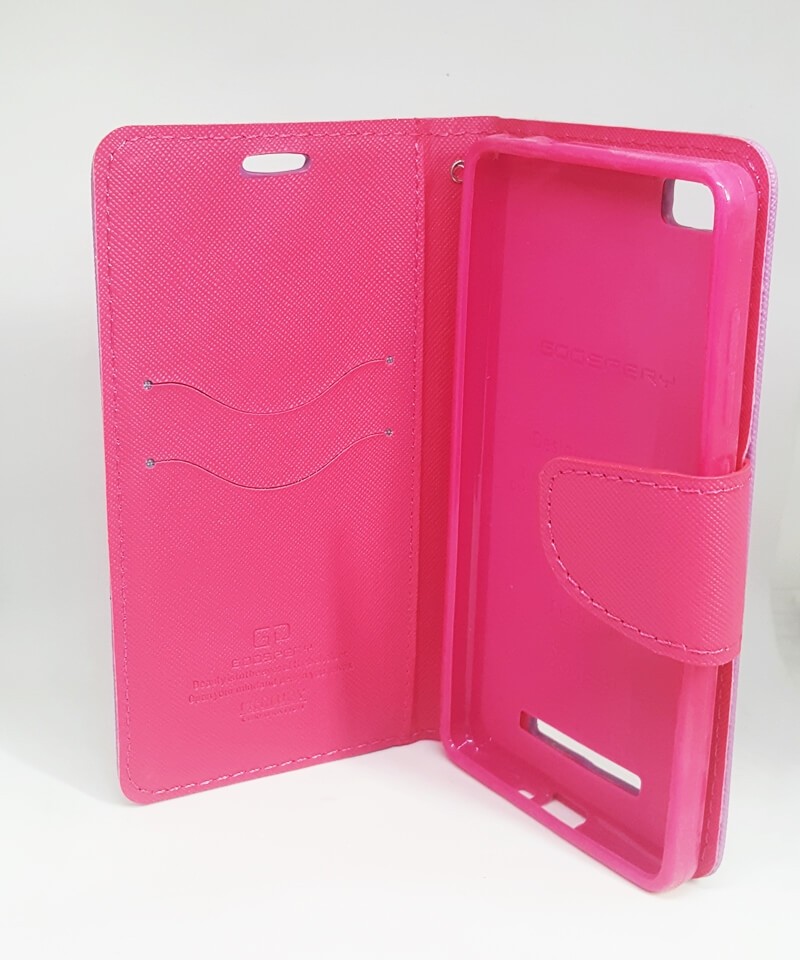 Книжка Goospery Fancy для Xiaomi MI 4c Фіолетова-2