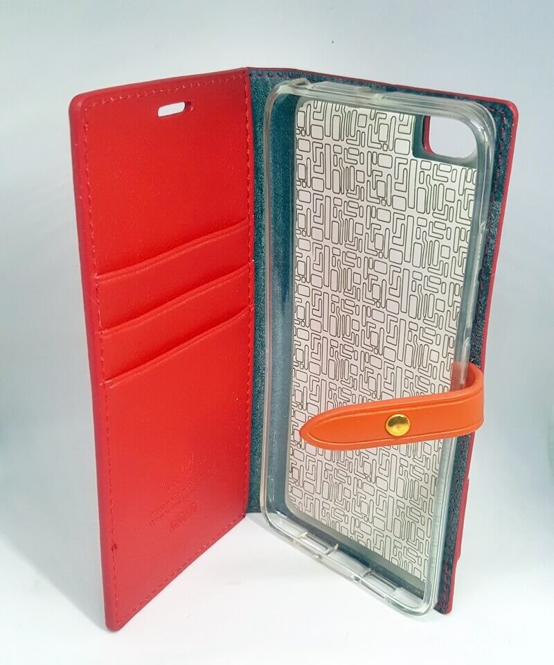 Книжка Goospery Romance для Xiaomi Mi 5 Червона-2