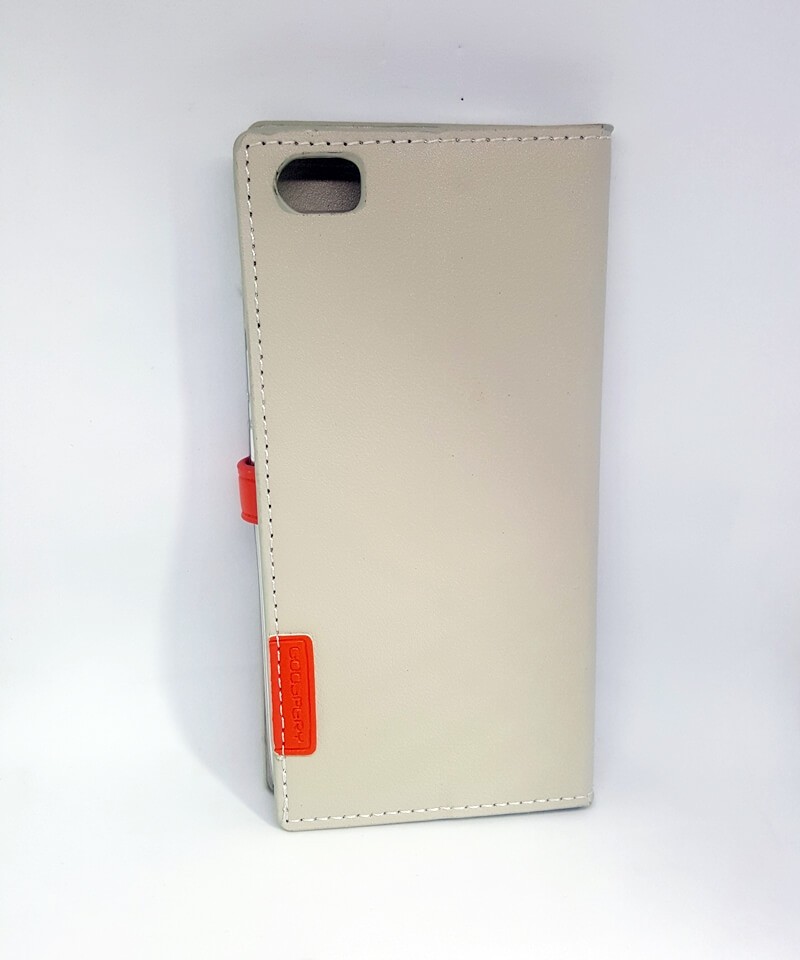 Книжка Goospery Romance для Xiaomi Mi 5 Бежева-1