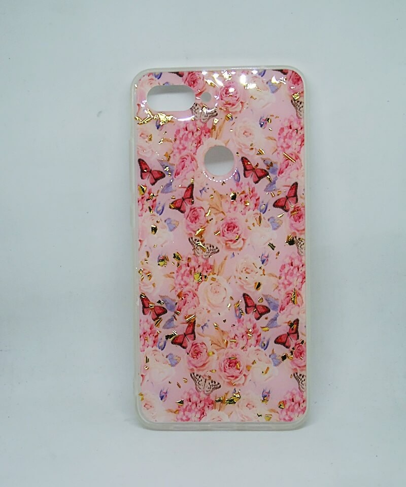Накладка Flowers для Xiaomi Mi 8 Lite (Мод. 10)-0