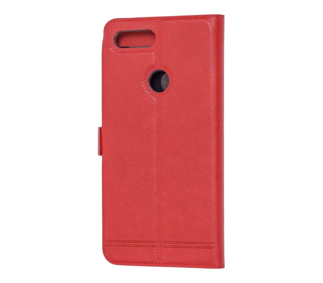 Книжка ROCK XIAOMI Mi 8 Lite (2 вікна) (Червона)-1