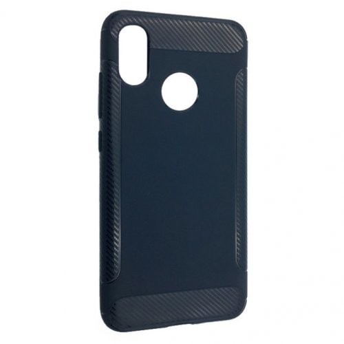 Накладка Carbon Soft Edge для Xiaomi Mi8 Blue-0