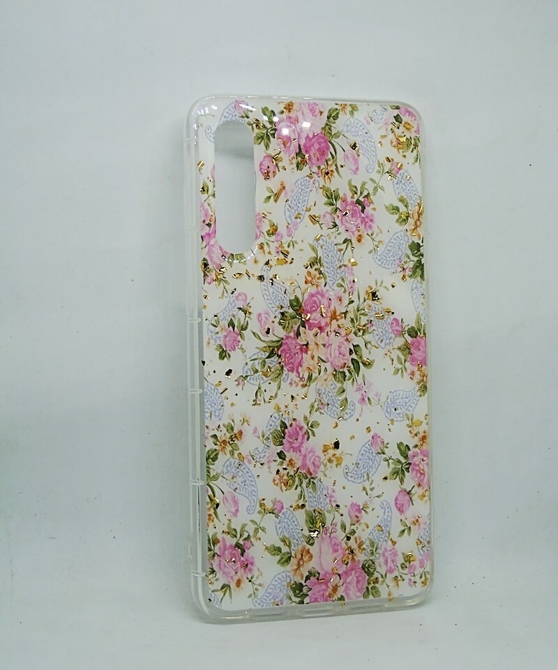Накладка Flowers для Xiaomi Mi 9 (Мод. 07)-0