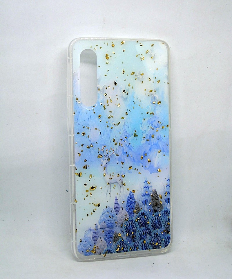 Накладка Flowers для Xiaomi Mi 9 (Мод. 09)-0