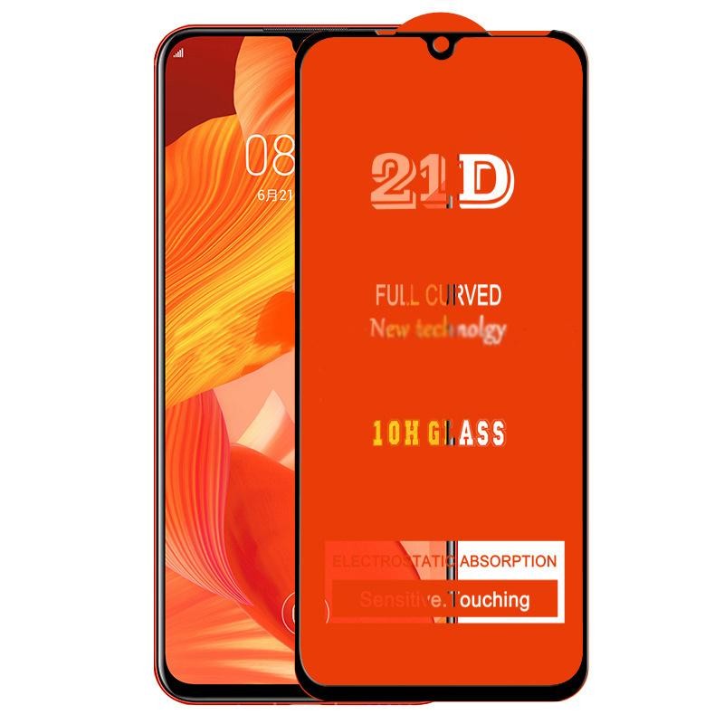 Захисне скло 21D для  Xiaomi Mi9 чорне-0