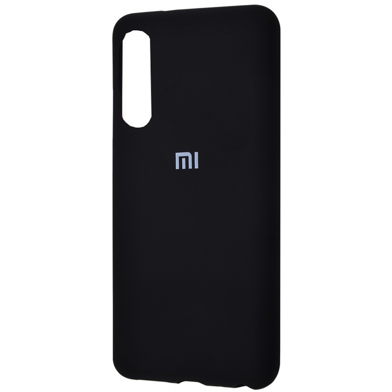 Silicone Case Full Protective для Xiaomi Mi 9 (Black)-0