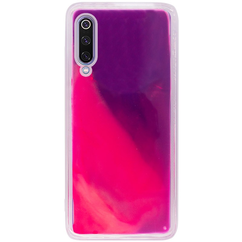 Накладка Neon Sand для Xiaomi Mi 9 Фіолетово-рожевий-0