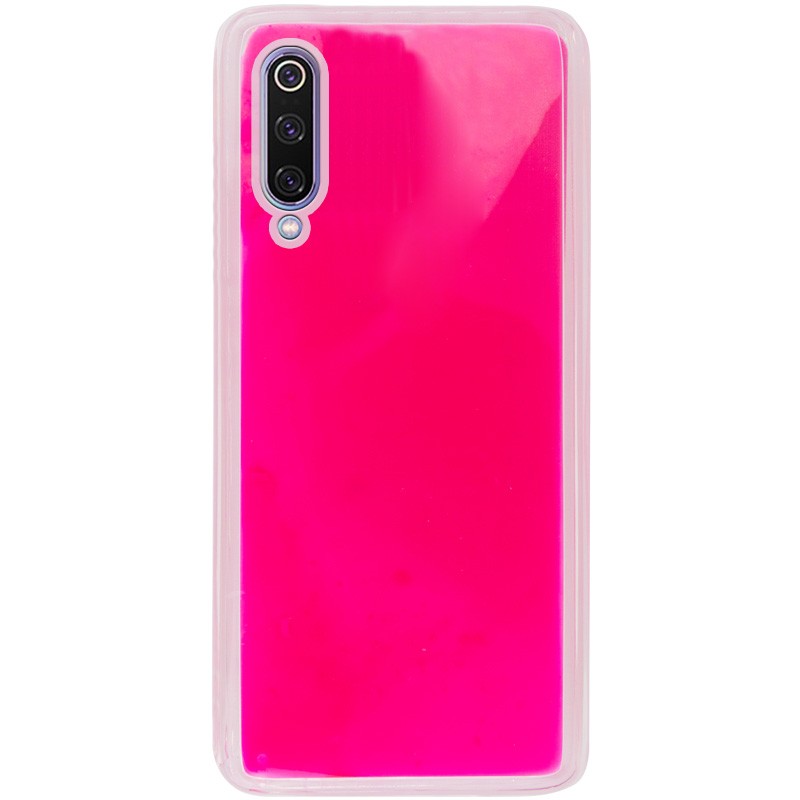 Накладка Neon Sand для Xiaomi Mi 9 Рожевий-0