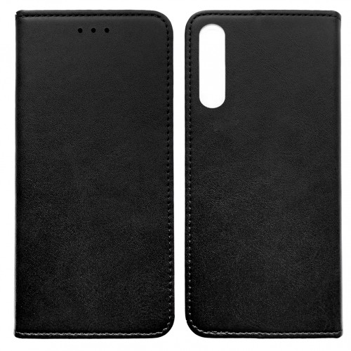 Книжка Black TPU Magnet для Xiaomi Mi 9 SE Чорна-0