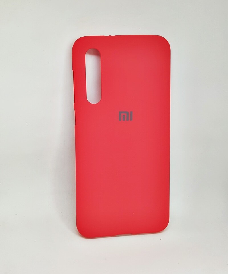 Накладка Silicone cover для Xiaomi Mi 9SE (Червоний)-0