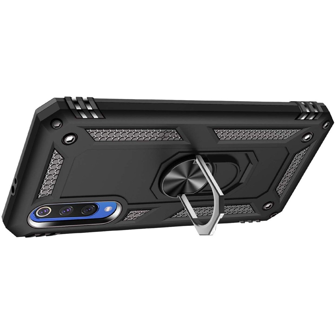 Накладка під магнітний тримач Serge Ring для Xiaomi Mi 9 SE (Чорний)-1