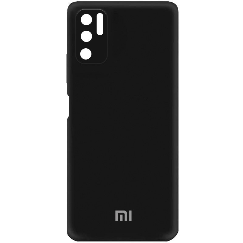 Silicone Cover My Color Full Camera (A) для Xiaomi Note 10 5G/Poco M3 Pro/Note 10T 5G/Note 11SE (Black)-0